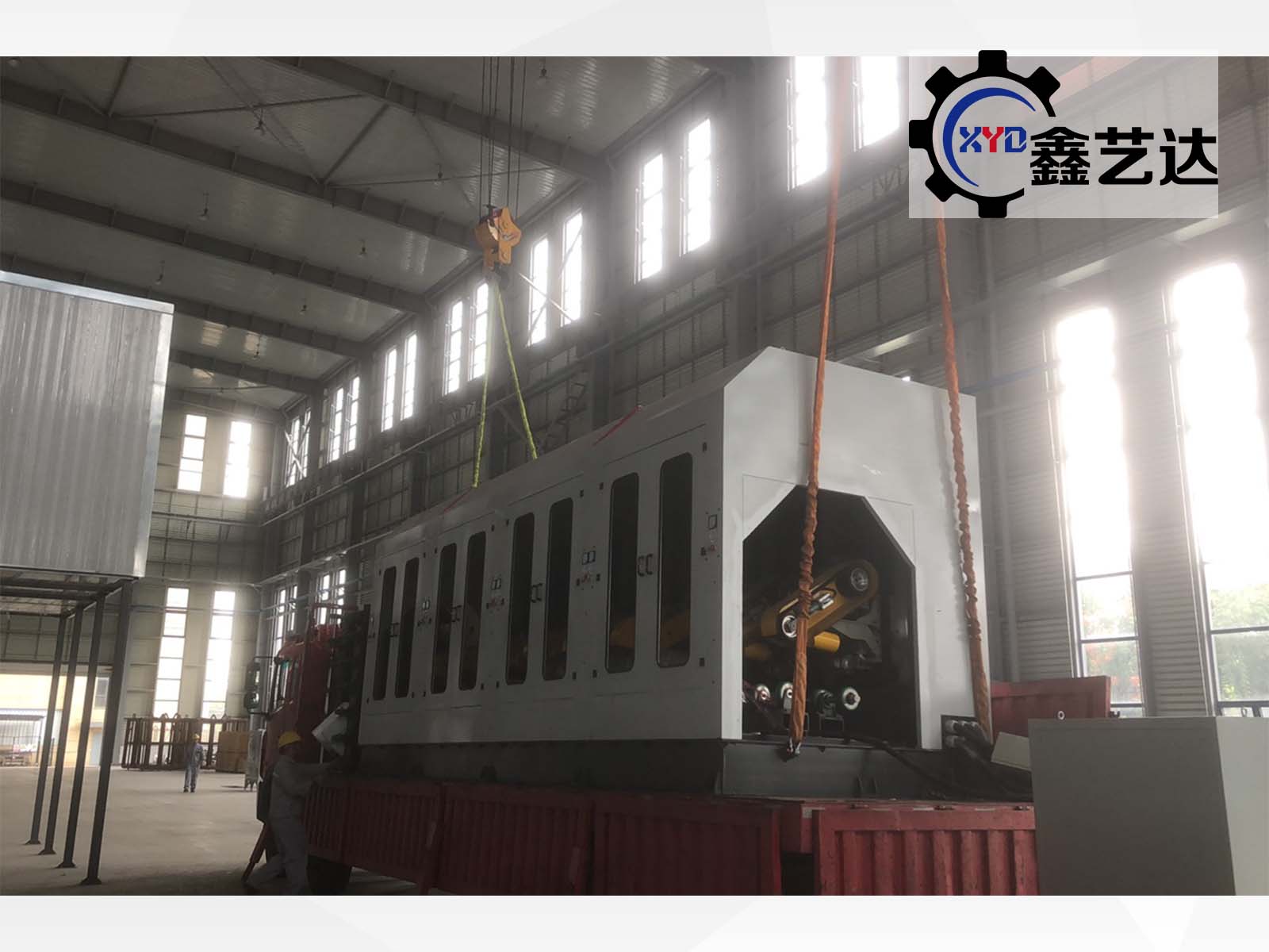 月底沖刺了！鑫藝達兩臺設備交付張家港客戶！