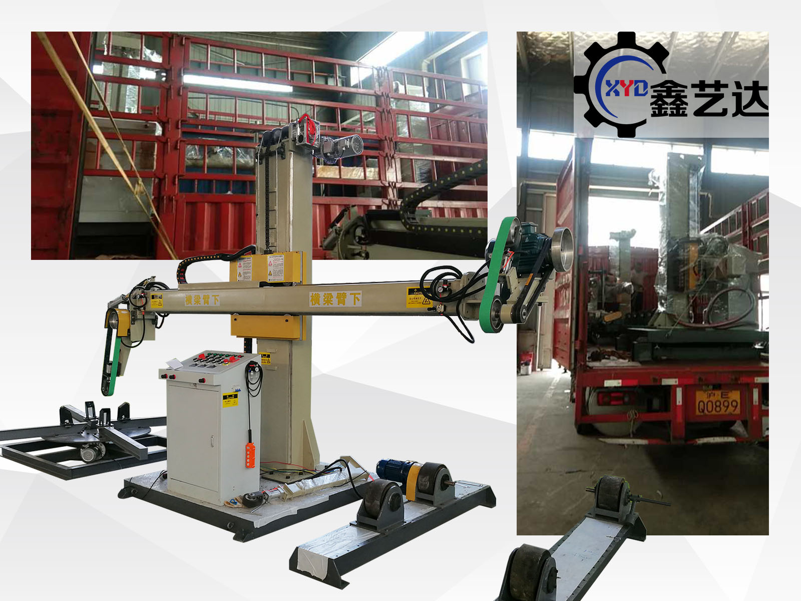 上?？蛻艄摅w封頭一體拋光機(jī)順利發(fā)貨